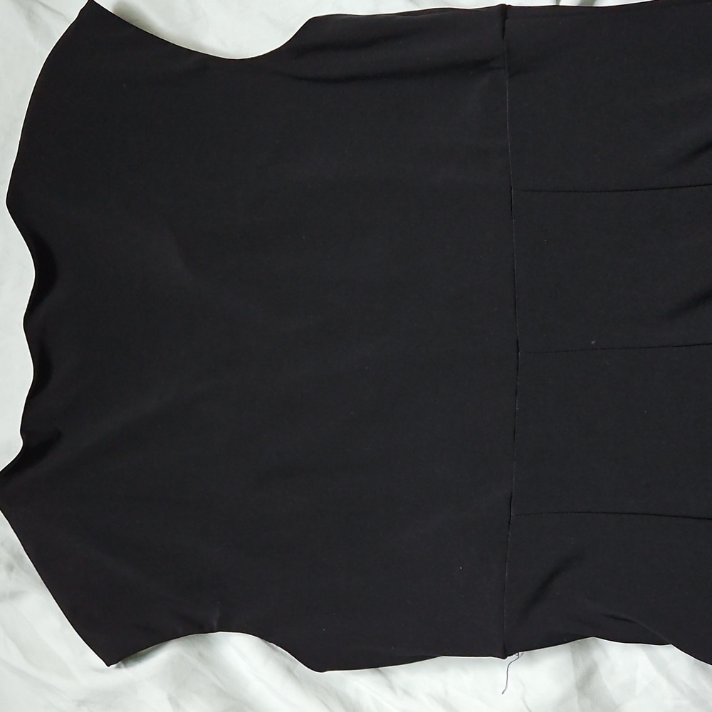 Lauren Ralph Lauren Fitted Black Dress, Size 10 - Picture 9 of 10